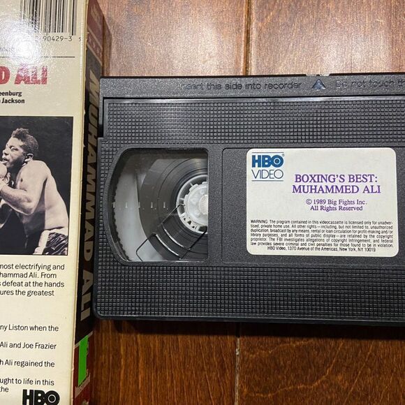 Muhammad Ali - Sports Illustrated Video GOAT (VHS, 1989) HBO Boxing's Best - Picture 6 of 6